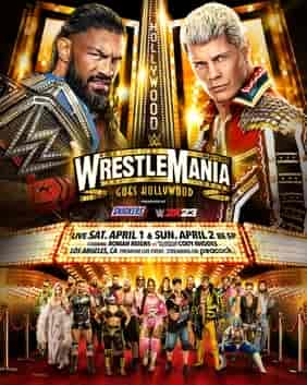 عرض رسلمينيا WWE WrestleMania 39 Night 1 2023 مترجم