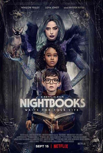 فيلم Nightbooks 2021 مترجم اون لاين