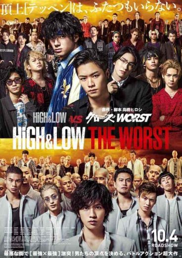 فيلم High & Low: The Worst 2019 مترجم اون لاين