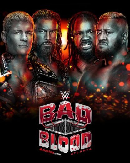 عرض WWE Bad Blood 2024 مترجم