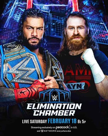 عرض اليمنيشن تشامبر WWE Elimination Chamber 2023 مترجم اون لاين