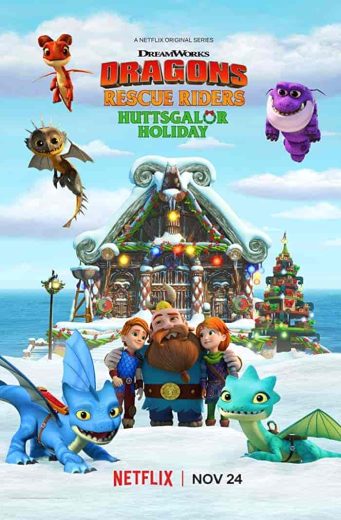 فيلم Dragons: Rescue Riders: Huttsgalor Holiday 2020 مترجم اون لاين